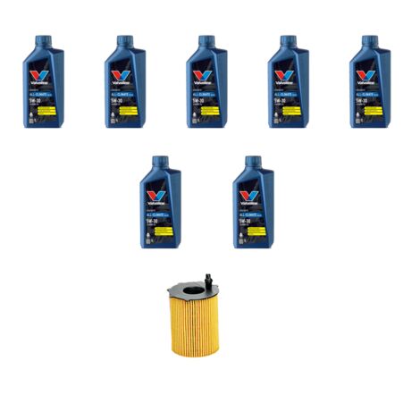 Kit filtro olio e 7L compatibile con Audi A6 (C7) 3.0 tdi 240kw dal 2014