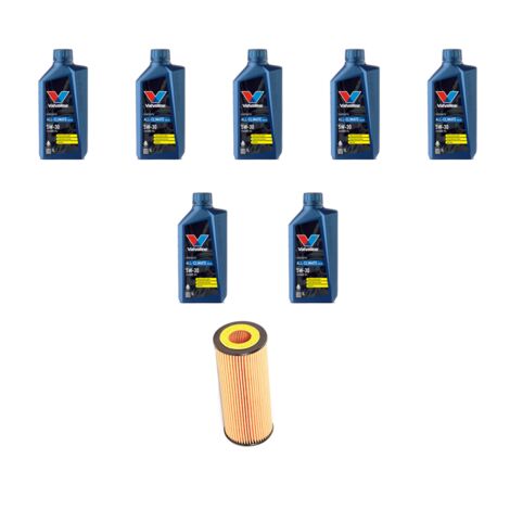 Kit filtro olio e 7L compatibile con Audi A8 (4H) 3.0 TFSI 213kw dal 2010