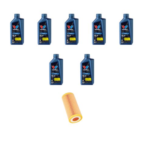 Kit filtro olio e 7L compatibile con Audi TT III (FV3,FVP) 2.5 TSI 294kw dal 2016
