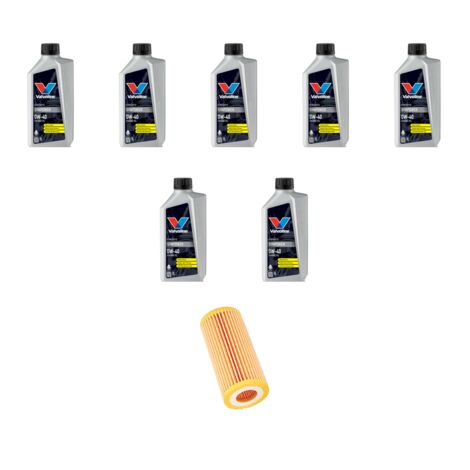 Kit filtro olio e 7L compatibile con Bmw serie 3 (E46) 330xd 150kw dal 2003