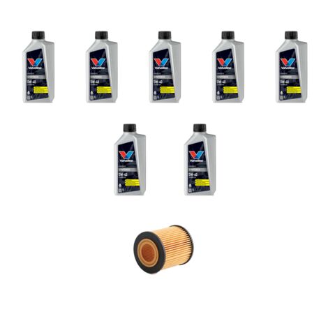Kit filtro olio e 7L compatibile con Bmw serie 3 (E90,E91,E92,E93) 323i 140kw dal 2006