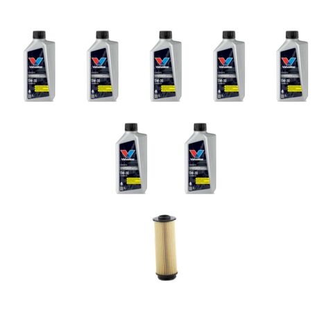 Kit filtro olio e 7L compatibile con Bmw serie 3 (F30, F80,F31) 340i 240kw dal 2015