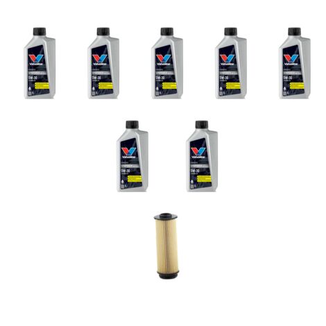 Kit filtro olio e 7L compatibile con Bmw serie 3 (G20, G21,G80) 330d 195kw dal 2019