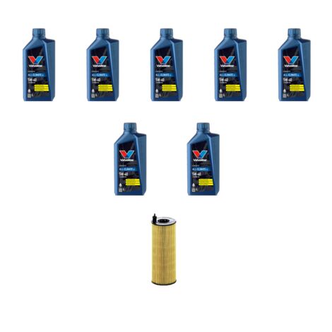 Kit filtro olio e 7L compatibile con Bmw serie 3 Gt (F34) 335DX 230kw dal 2014