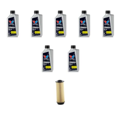 Kit filtro olio e 7L compatibile con Bmw serie 4 (G22,G23 G80) M440D Hybrid 250kw dal 2021