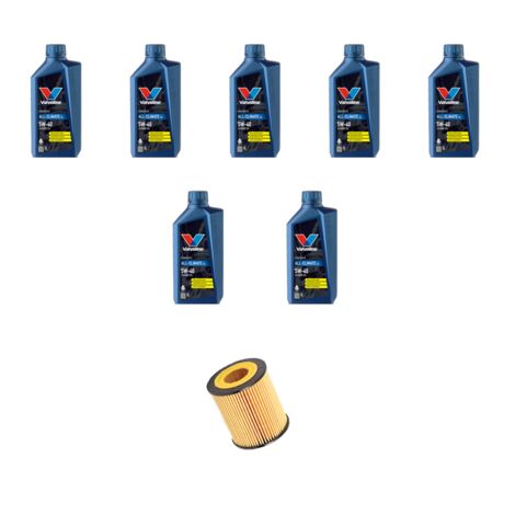 Kit filtro olio e 7L compatibile con Bmw serie 5 (F10, F11, F18) 530i 200kw dal 2011