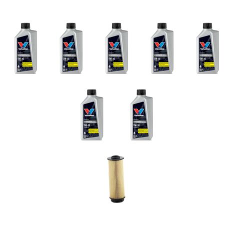 Kit filtro olio e 7L compatibile con Bmw serie 5 (G30,G31,F90) 530d 183kw dal 2016