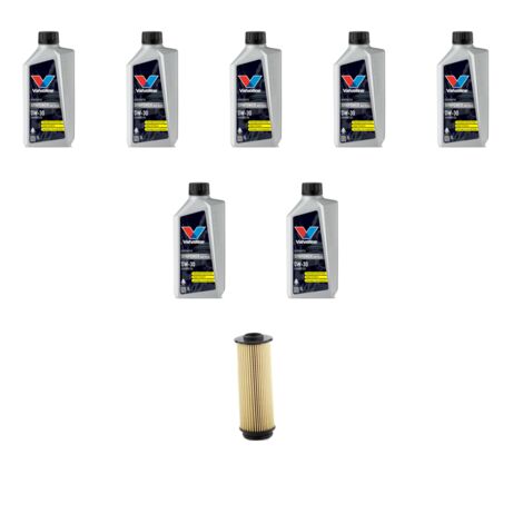 Kit filtro olio e 7L compatibile con Bmw serie 5 (G30,G31,F90) 530d hybrid 183kw dal 2020