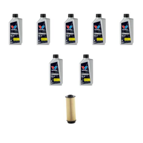 Kit filtro olio e 7L compatibile con Bmw serie 5 (G30,G31,F90) 540i 250kw dal 2016