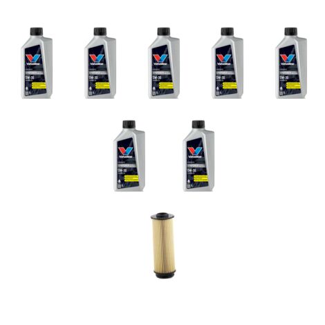 Kit filtro olio e 7L compatibile con Bmw serie 6 (G32GT) 640d hybrid 250kw dal 2020