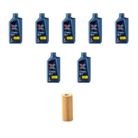 Kit filtro olio e 7L compatibile con Bmw x3 (E83) 3.0d 155kw dal 2008 al 2010