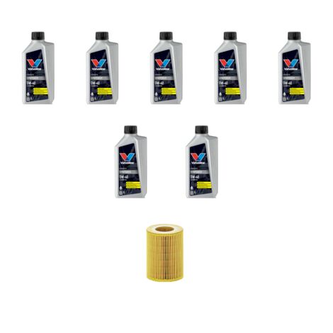 Kit filtro olio e 7L compatibile con Bmw x3 (E83) 3.0i 170kw dal 2003 al 2006