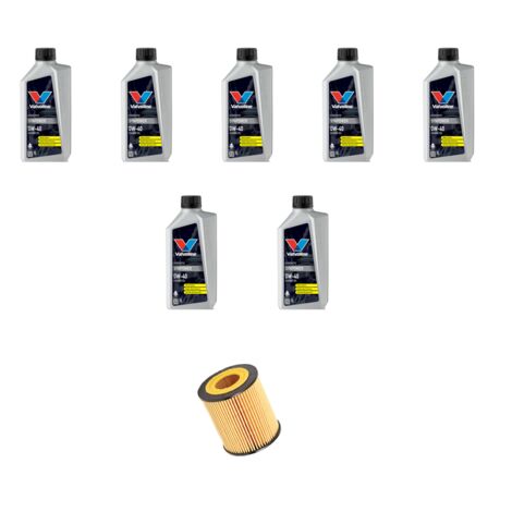 Kit filtro olio e 7L compatibile con Bmw x3 (F25) 28ix 3.0 190kw dal 2011