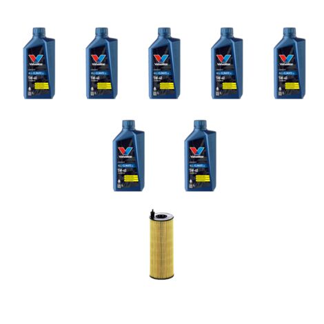 Kit filtro olio e 7L compatibile con Bmw x3 (F25) 30dx 190kw dal 2011 al 2017