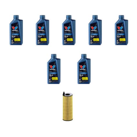 Kit filtro olio e 7L compatibile con Bmw x3 (F25) 35d 230kw dal 2011 al 2017