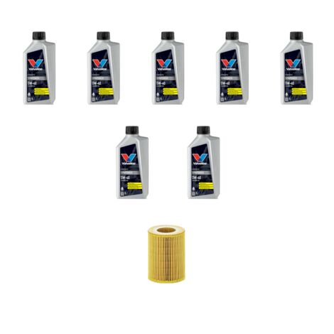 Kit filtro olio e 7L compatibile con Bmw x5 (E53) 3.0 170kw dal 2000