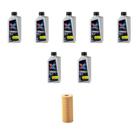 Kit filtro olio e 7L compatibile con Bmw x5 (E53) 3.0d 160kw dal 2003