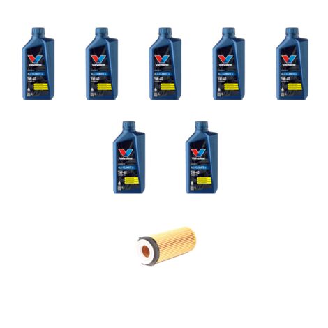 Kit filtro olio e 7L compatibile con Bmw x5 (E70) 30dx 180kw dal 2010