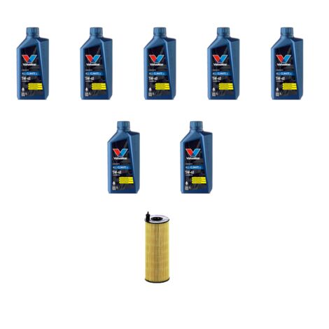 Kit filtro olio e 7L compatibile con Bmw x5 (F15,F85) 30d 210kw dal 2013