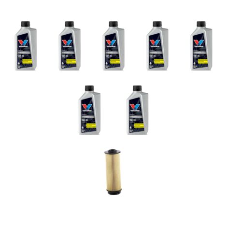 Kit filtro olio e 7L compatibile con Bmw x5 (G05,F95) 30d hybrid 183kw dal 2020