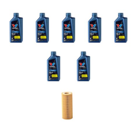 Kit filtro olio e 7L compatibile con Bmw x6 (E71) 30dx 173kw dal 2008 al 2010