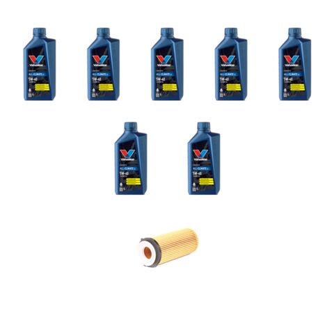 Kit filtro olio e 7L compatibile con Bmw x6 (E71) 30dx 180kw dal 2010