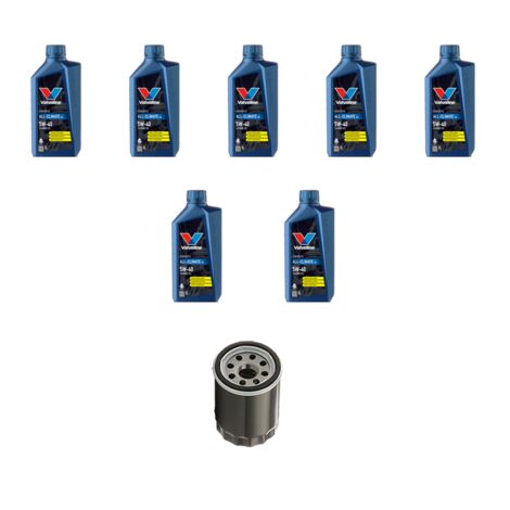 Kit filtro olio e 7L compatibile con Chevrolet Epica 2.0i 94kw dal 2005 al 2006