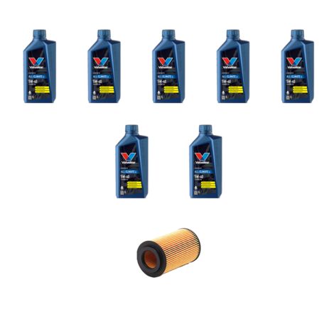 Kit filtro olio e 7L compatibile con Chrysler Cruiser 2.2 110kw dal 2005