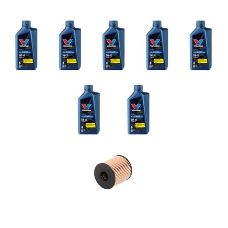 Kit filtro olio e 7L compatibile con Ford C-Max II 2.0 tdci 100kw dal 2011