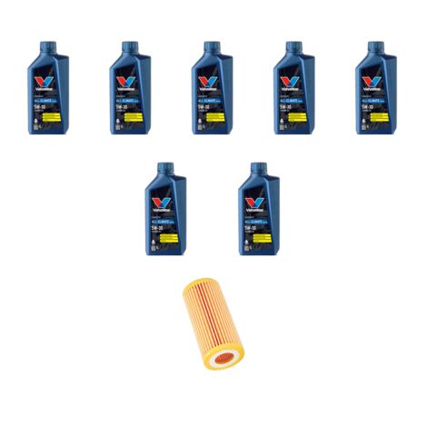 Kit filtro olio e 7L compatibile con Ford Focus II 2.5 ST 166kw dal 2005