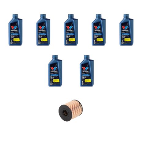 Kit filtro olio e 7L compatibile con Ford Tourneo Custom 2.2 TDCi 92kw dal 2012