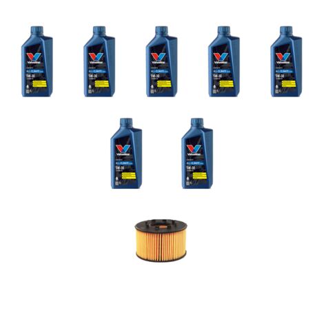 Kit filtro olio e 7L compatibile con Ford Transit 2000 2.4 TDCi 101kw dal 2004