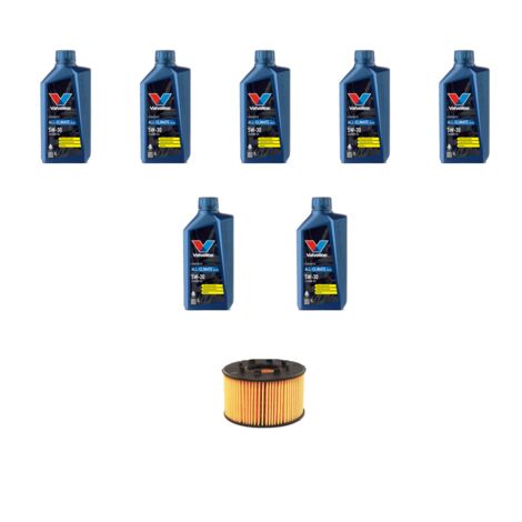 Kit filtro olio e 7L compatibile con Ford Transit 2000 2.4 TurboDiesel TDE-TDdi 85kw dal 2004