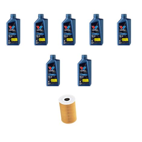 Kit filtro olio e 7L compatibile con Hyundai Santa FE II 2.0 CRDi 110kw dal 2010