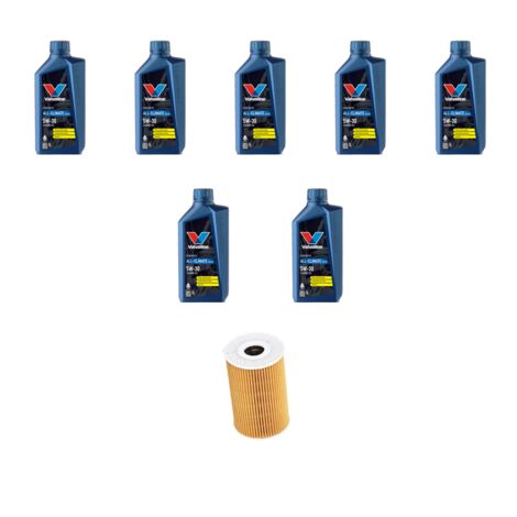 Kit filtro olio e 7L compatibile con Hyundai Santa Fe III 2.2 crdi 147kw dal 2015