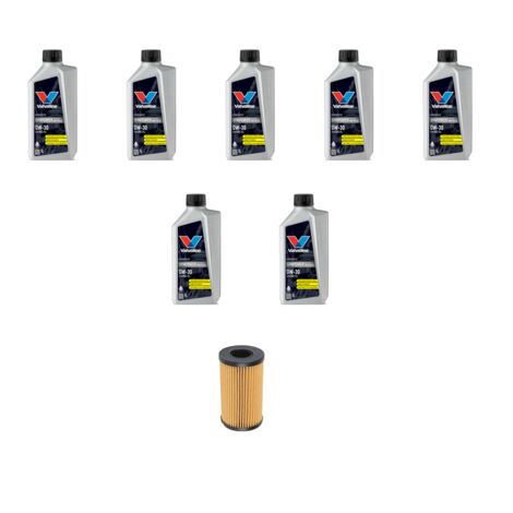 Kit filtro olio e 7L compatibile con Jaguar E-Pace (X540) 2.0 FlexFuel 147kw dal 2023