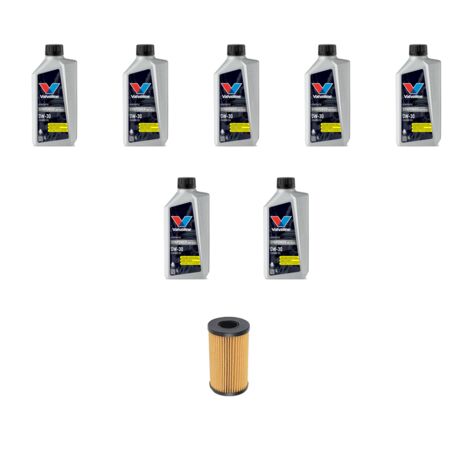 Kit filtro olio e 7L compatibile con Jaguar E-Pace (X540) 2.0 P250 MHev 184kw dal 2020