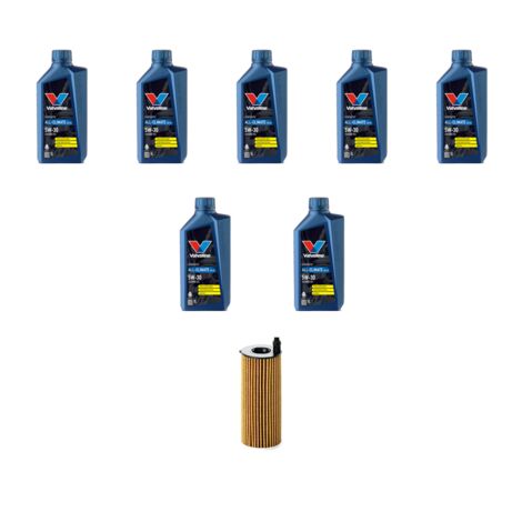 Kit filtro olio e 7L compatibile con Jaguar S-Type (X200) 2.7 V6 152kw dal 2004