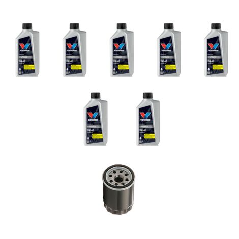 Kit filtro olio e 7L compatibile con Jaguar S-Type (X200) 4.0 V8 203kw dal 1999