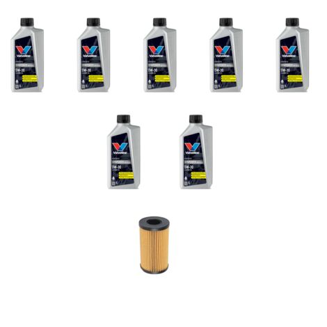 Kit filtro olio e 7L compatibile con Jaguar XE (x760) 2.0 diesel 120kw dal 2015