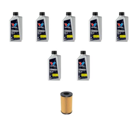 Kit filtro olio e 7L compatibile con Jaguar XF (x260) 2.0 221kw dal 2017