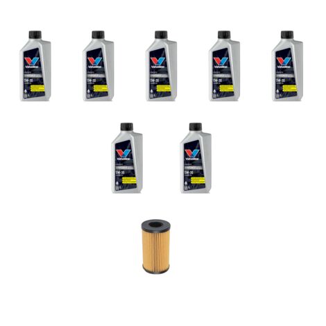 Kit filtro olio e 7L compatibile con Jaguar XF (x260) 2.0 d 132kw dal 2015
