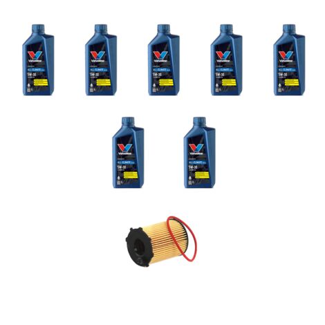 Kit filtro olio e 7L compatibile con KIA Sorento III (UM) 3.5 D-CVVT 183kw dal 2018