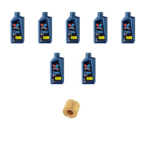 Kit filtro olio e 7L compatibile con Lexus RC 350 234kw dal 2014