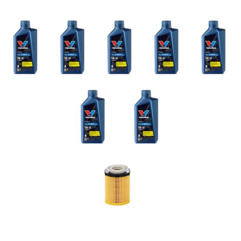 Kit filtro olio e 7L compatibile con Mercedes Classe A (W176) A220 135kw dal 2014