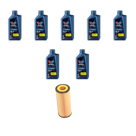 Kit filtro olio e 7L compatibile con Mercedes Classe C (W204,C204,S204) C220 CDI 125kw Dal 2007 al 2008