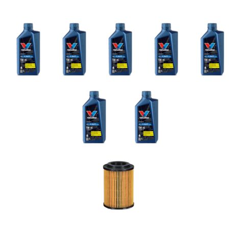 Kit filtro olio e 7L compatibile con Mercedes Classe C (W204,C204,S204) C250 CDI 4matic 150kw Dal 2010 al 2014