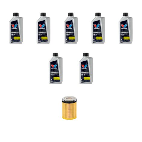 Kit filtro olio e 7L compatibile con Mercedes Classe C (W205,S205,C205) 180 115kw Dal 2014