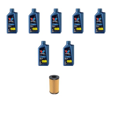 Kit filtro olio e 7L compatibile con Mercedes Classe C (W205,S205,C205) 180 BlueTEC 85kw Dal 2014