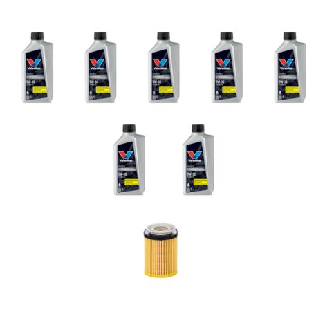 Kit filtro olio e 7L compatibile con Mercedes Classe C (W205,S205,C205) 300 183kw Dal 2018